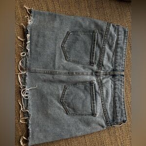 PacSun Light Blue Denim Skirt